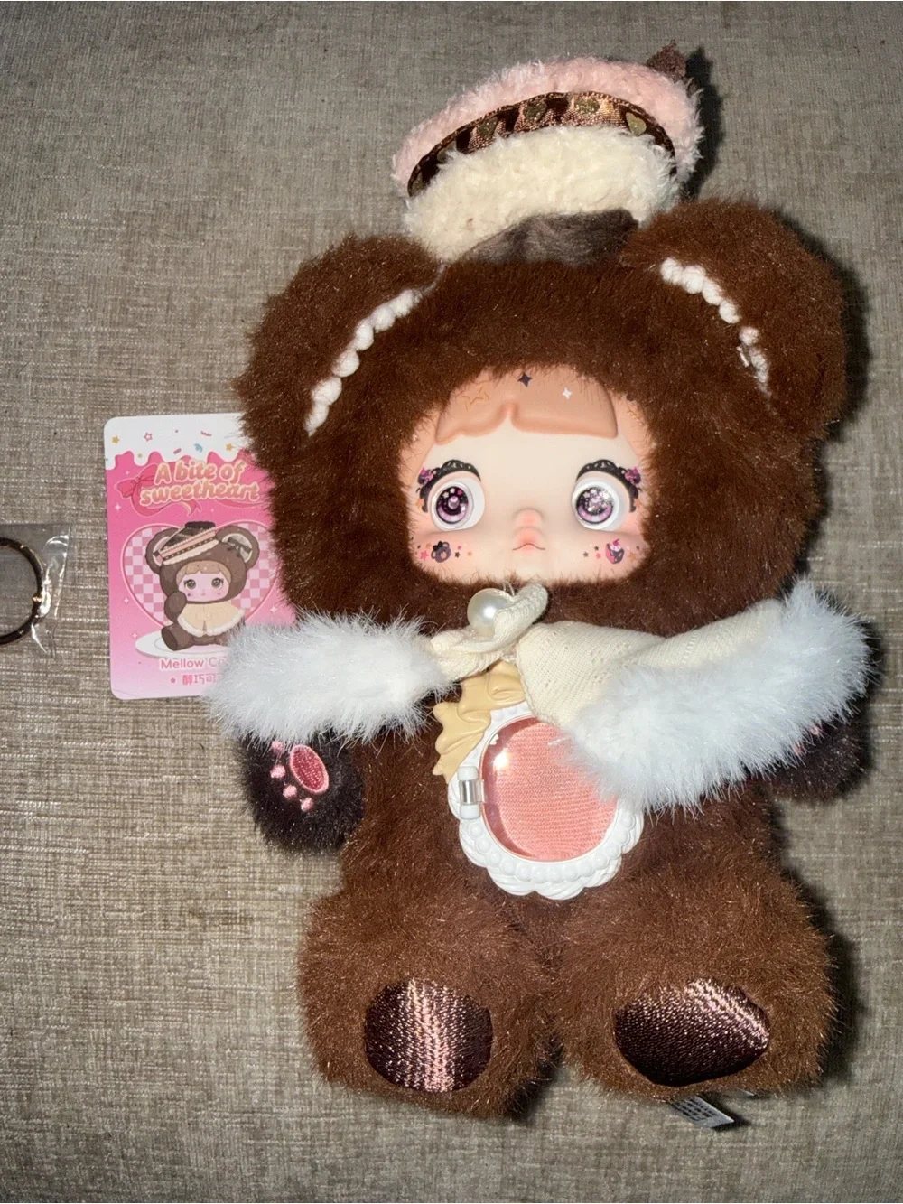 Mellow Chocolate Bear Plush Doll - Brown Plush Kids Stuffed Animal